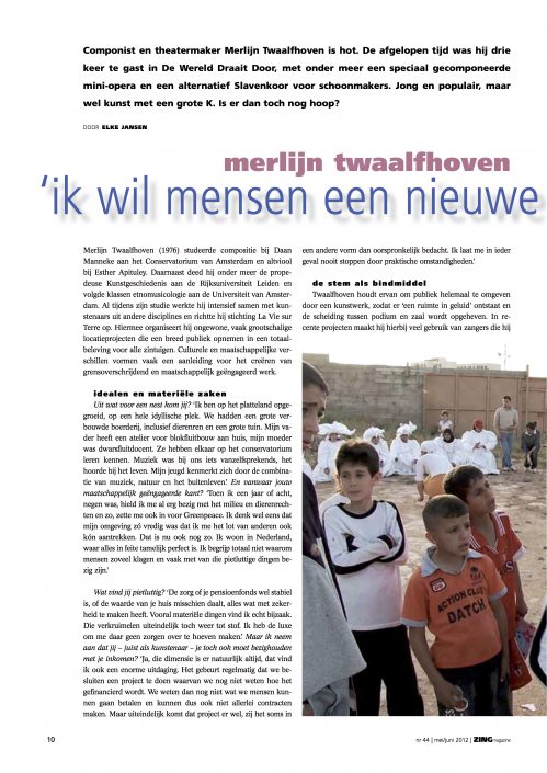 artikel Merlijn_Zing Mag44