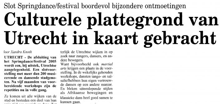 Culturele plattegrond van Utrecht in kaart gebracht