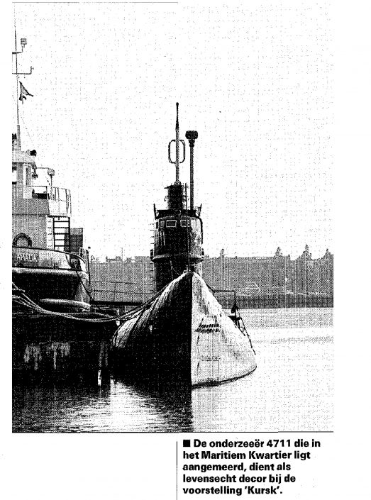 Kursk Claustrofobisch avontuur – Telegraaf 12 07 05