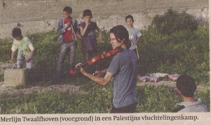 Symphony Arabica – pers Geen explosies maar muziek in Ramallah